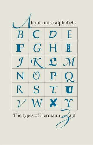 About more alphabets: The types of Hermann Zapf